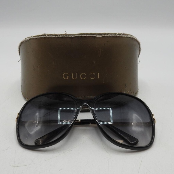 Gucci Authenticated Oversized Black Sunglasses